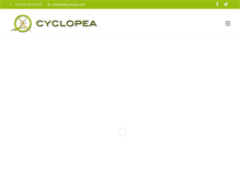 Tablet Screenshot of cyclopea.net